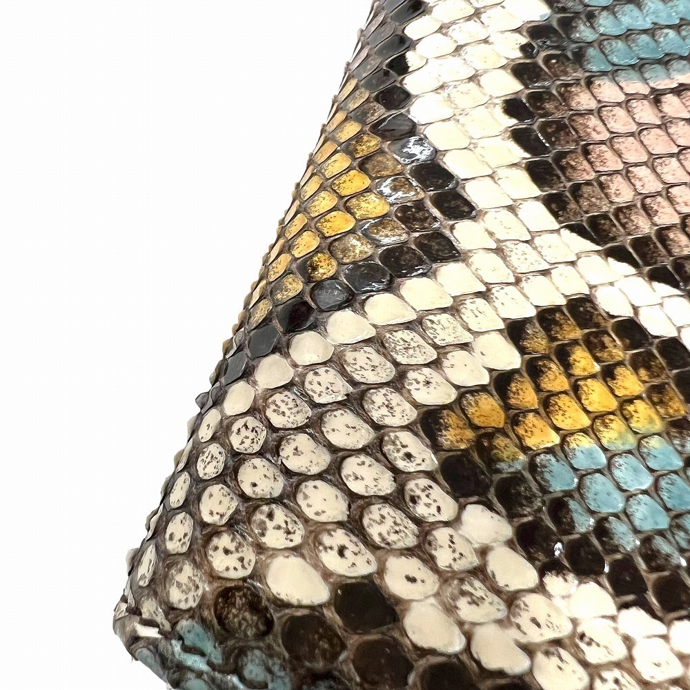 Gucci Python Compact Wallet - image 6